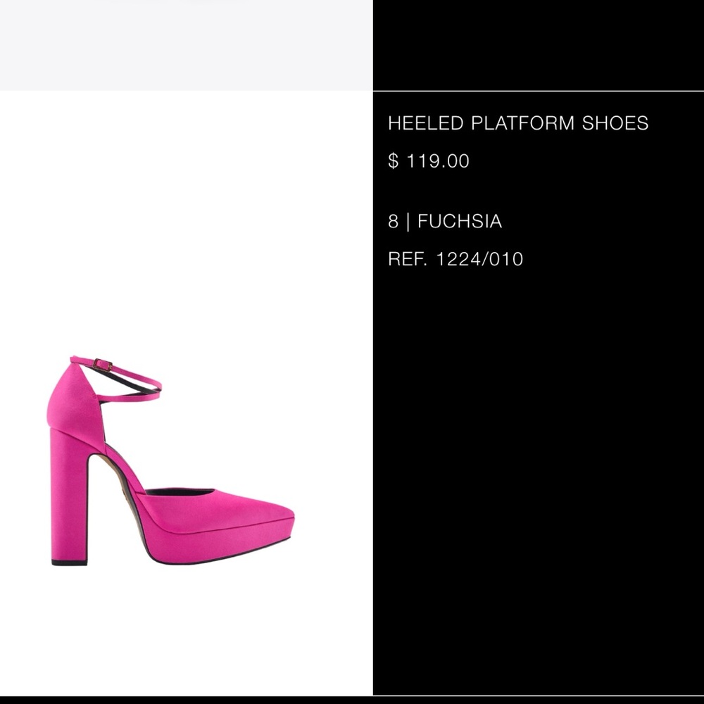 Fuchsia heels